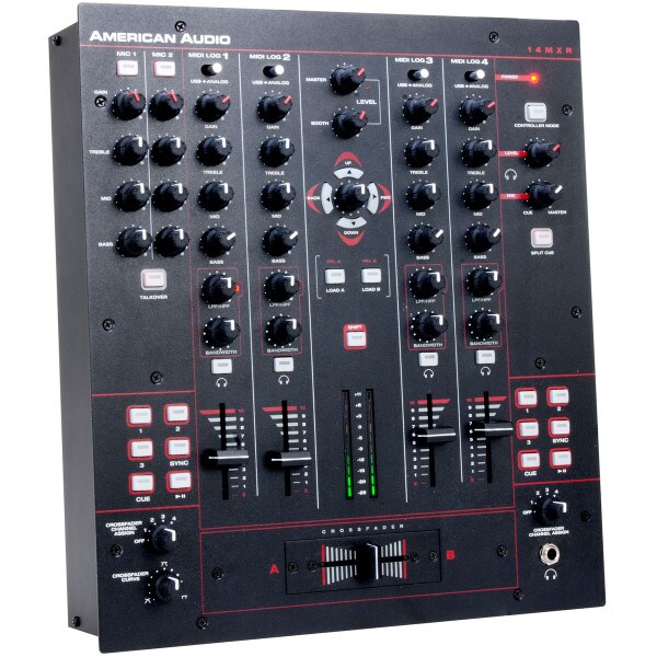 Main product image for American Audio 14MXR 14" 4-Channel DJ Mixer and MID 244-4498